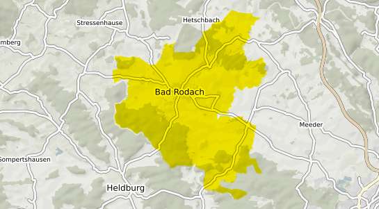 Immobilienpreisekarte Bad Rodach Rodach